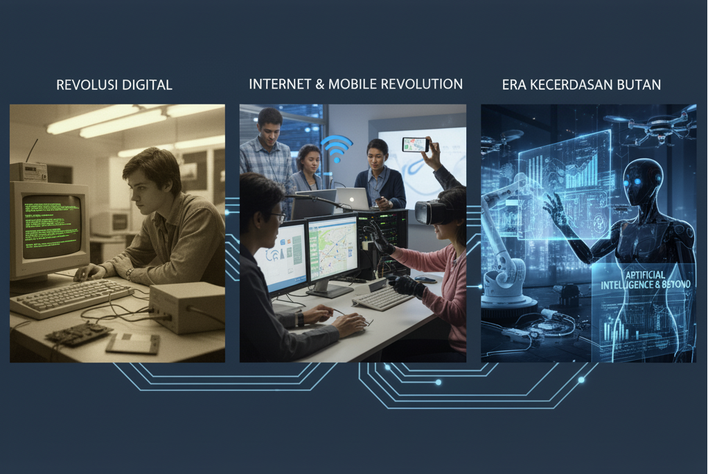 Perkembangan Teknologi: Dari Revolusi Digital hingga Era Kecerdasan Buatan